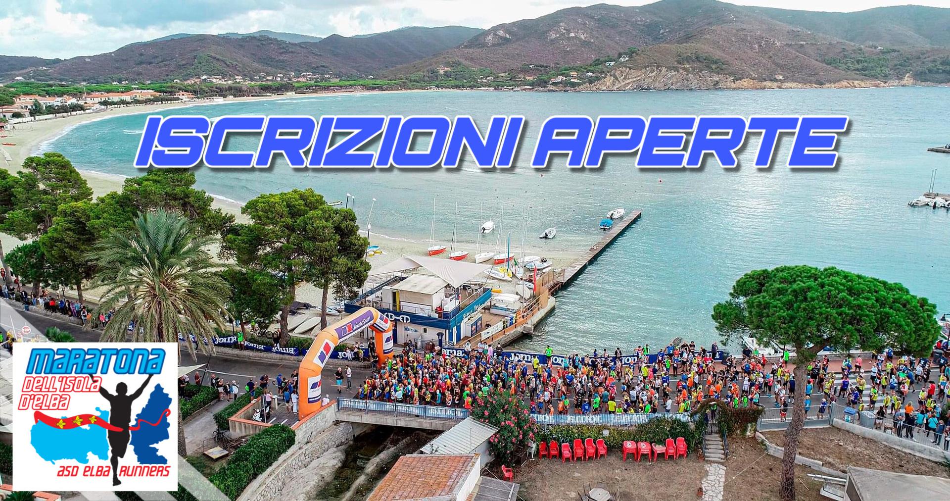 iscrizioni aperte maratona Isola d'Elba 2022